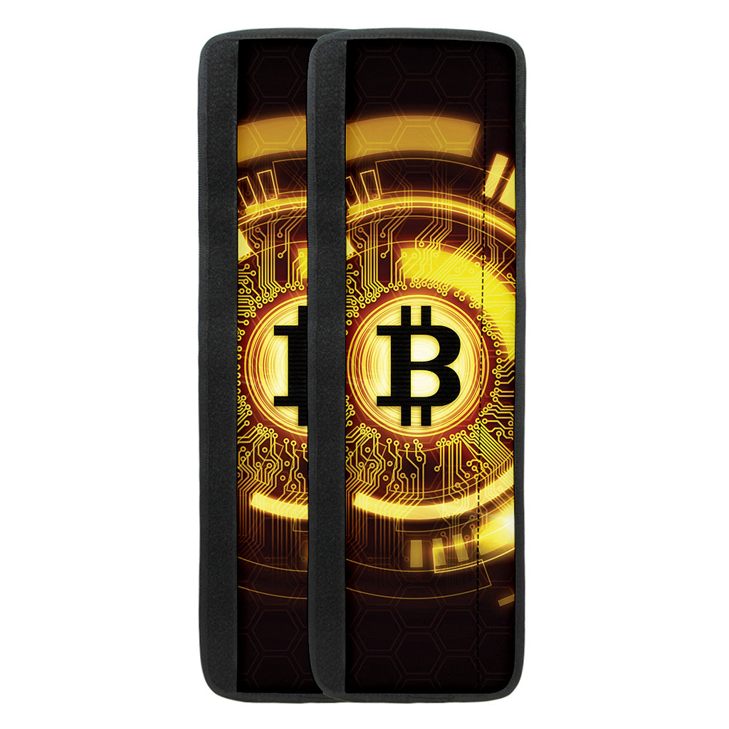 Bitcoin Crypto Symbol Print Refrigerator Handle Covers