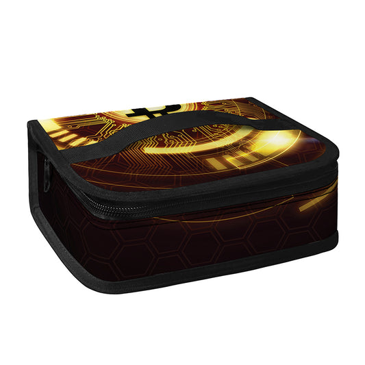 Bitcoin Crypto Symbol Print Small Lunch Bag