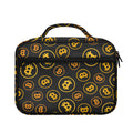 Bitcoin Cryptocurrency Pattern Print Briefcase Bible Bag
