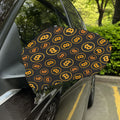 Bitcoin Cryptocurrency Pattern Print Car Side Mirror Covers