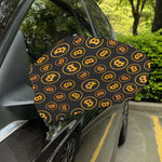 Bitcoin Cryptocurrency Pattern Print Car Side Mirror Covers