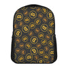 Bitcoin Cryptocurrency Pattern Print Casual Backpack