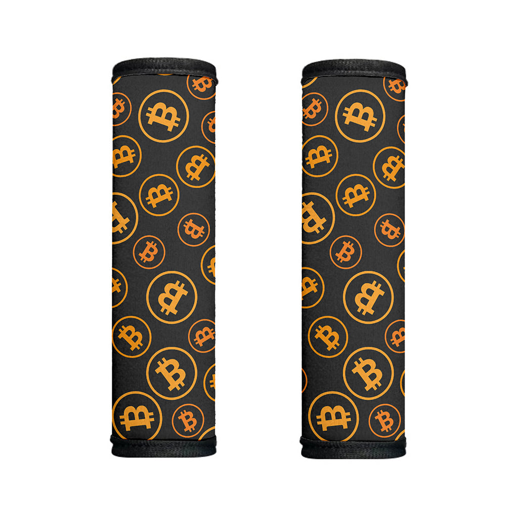 Bitcoin Cryptocurrency Pattern Print Handle Covers