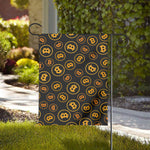 Bitcoin Cryptocurrency Pattern Print House Flag