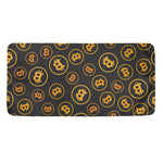 Bitcoin Cryptocurrency Pattern Print Towel