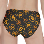 Bitcoin Cryptocurrency Pattern Print Women's Panties