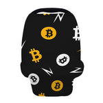 Bitcoin Symbol Pattern Print Baby Seat Cover