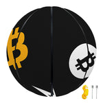 Bitcoin Symbol Pattern Print Basketball