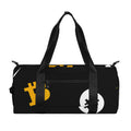 Bitcoin Symbol Pattern Print Gym Bag