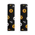 Bitcoin Symbol Pattern Print Handle Covers
