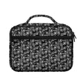 Black Adinkra Symbols Pattern Print Briefcase Bible Bag