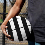 Black American Flag Print Basketball