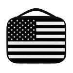 Black American Flag Print Classic Bible Case