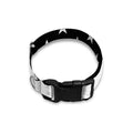 Black American Flag Print Dog Collar