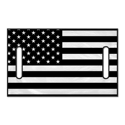 Black American Flag Print Golf Cart Seat Cover