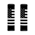 Black American Flag Print Handle Covers