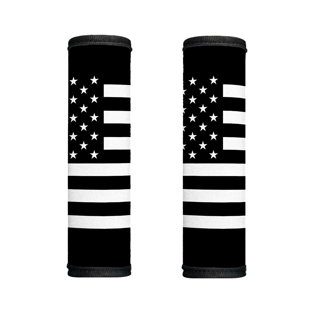 Black American Flag Print Handle Covers
