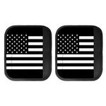 Black American Flag Print Handle Covers