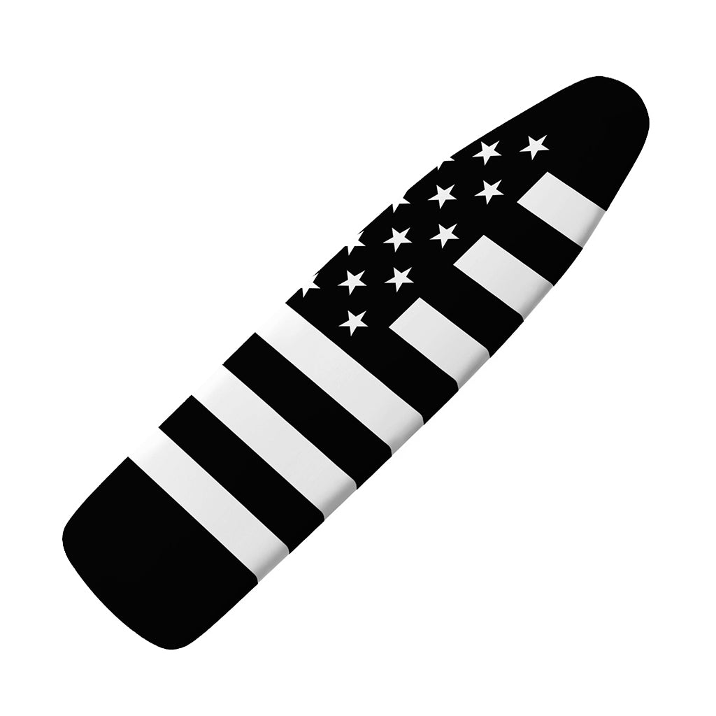 Black American Flag Print Ironing Board Cover