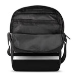 Black American Flag Print Rectangular Crossbody Bag