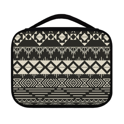 Black And Beige Aztec Pattern Print Classic Bible Case