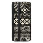 Black And Beige Aztec Pattern Print Refrigerator Handle Covers