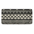 Black And Beige Aztec Pattern Print Towel