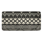 Black And Beige Aztec Pattern Print Towel