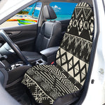 Black And Beige Aztec Pattern Print Waterproof Car Seat Cover