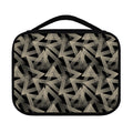 Black And Beige Geometric Triangle Print Classic Bible Case