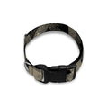Black And Beige Geometric Triangle Print Dog Collar