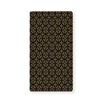 Black And Beige Orthodox Pattern Print Baby Crib Sheet