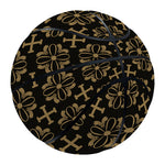 Black And Beige Orthodox Pattern Print Basketball