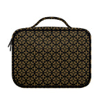 Black And Beige Orthodox Pattern Print Briefcase Bible Bag