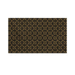 Black And Beige Orthodox Pattern Print Polyester Flag