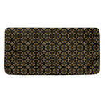 Black And Beige Orthodox Pattern Print Towel