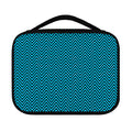Black And Blue Chevron Pattern Print Classic Bible Case