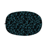 Black And Blue Geometric Mosaic Print Car Side Mirror Covers