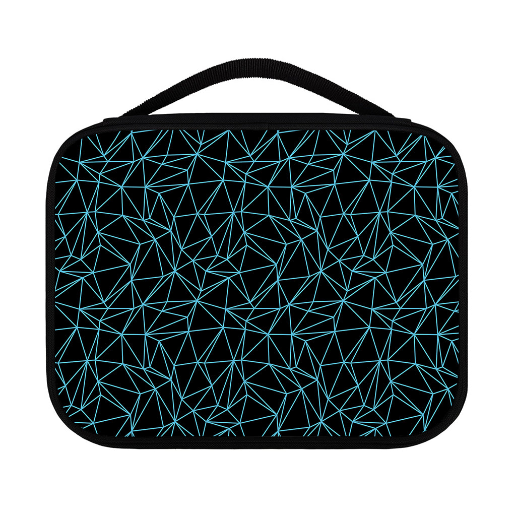 Black And Blue Geometric Mosaic Print Classic Bible Case