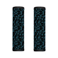 Black And Blue Geometric Mosaic Print Handle Covers