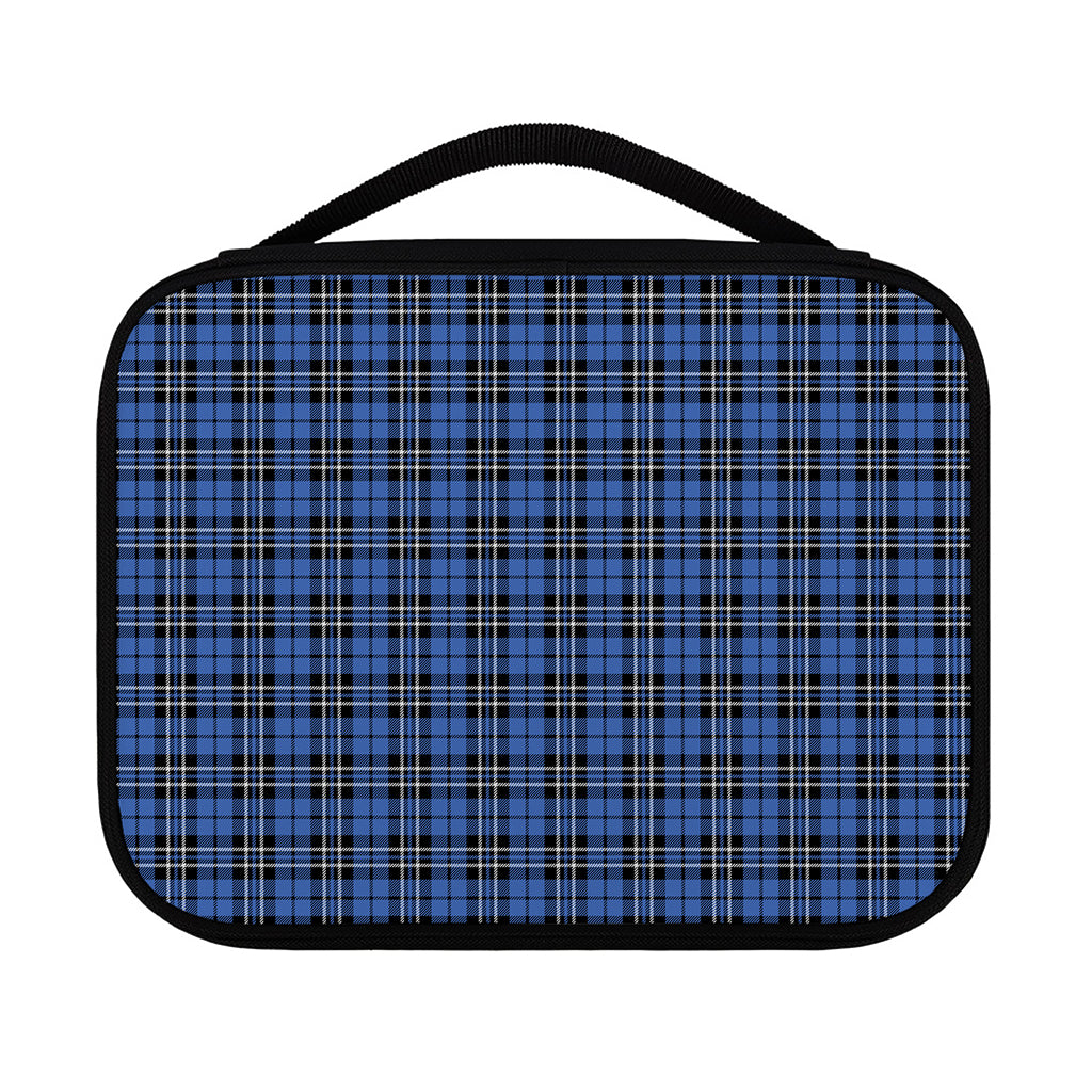 Black And Blue Tartan Pattern Print Classic Bible Case