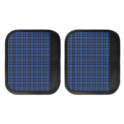 Black And Blue Tartan Pattern Print Handle Covers