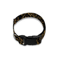 Black And Gold African Afro Print Dog Collar