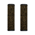 Black And Gold African Afro Print Handle Covers