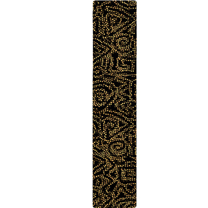 Black And Gold African Afro Print Table Runner