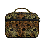 Black And Gold Celestial Pattern Print Briefcase Bible Bag