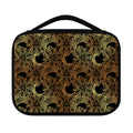 Black And Gold Celestial Pattern Print Classic Bible Case