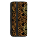 Black And Gold Celestial Pattern Print Refrigerator Handle Covers