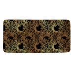 Black And Gold Celestial Pattern Print Towel