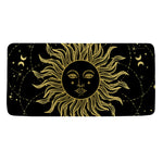 Black And Gold Celestial Sun Print Towel